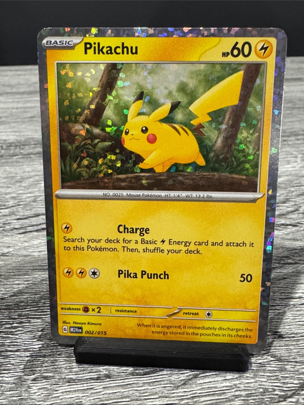 Pokémon | McDonald’s #002/015 (Holo Foil): Pikachu (2024) - Trading Card